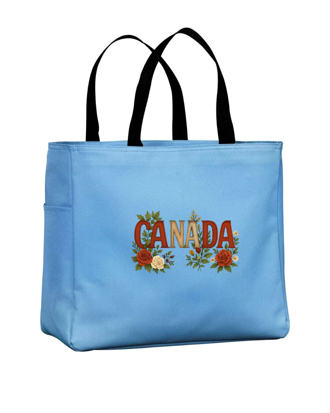 Canada Rose Tote Bag