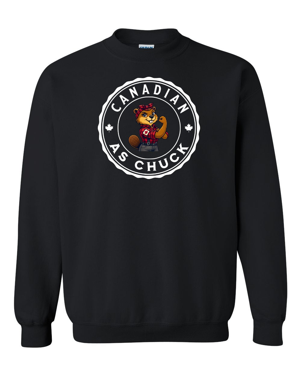 CDN as Chuck Rosie Flex Full Crewneck - Gildan Canada (sewn Internationally)