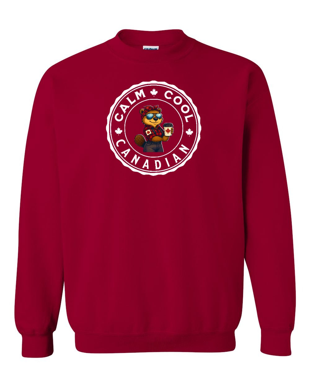 Calm Cool Rosie Sunglasses Full Crewneck - Gildan Canada (sewn Internationally)
