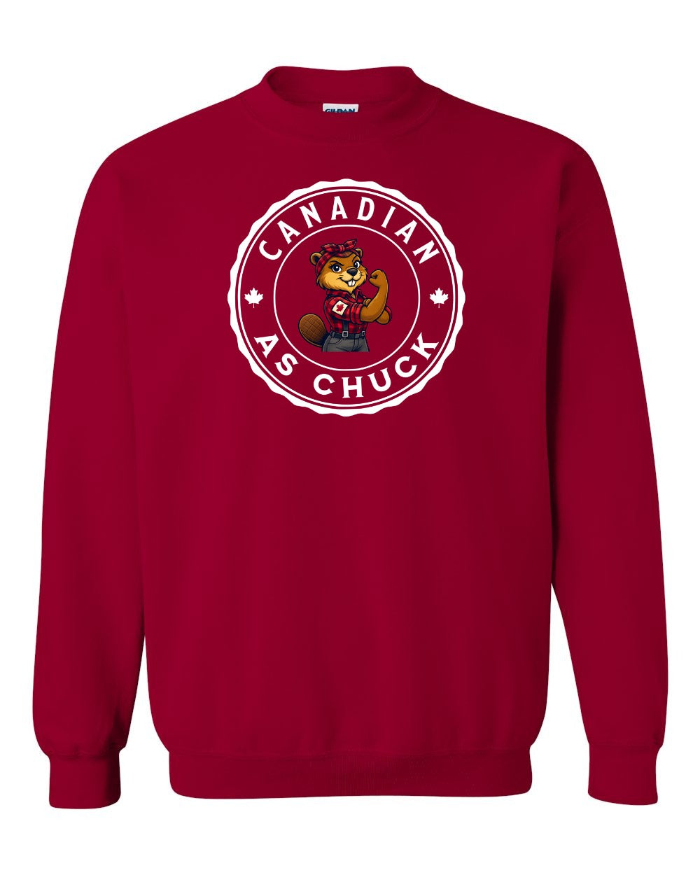 CDN as Chuck Rosie Flex Full Crewneck - Gildan Canada (sewn Internationally)