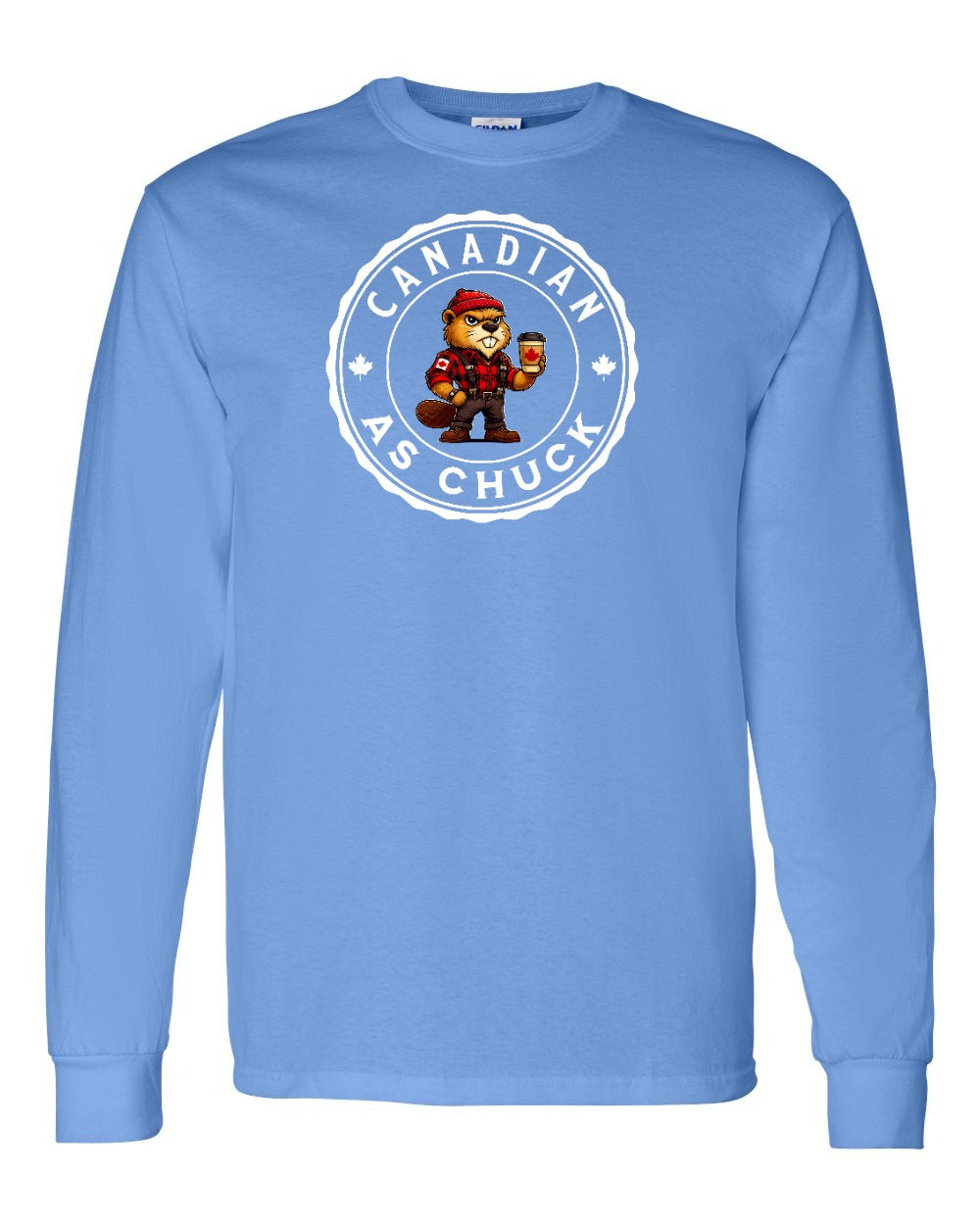 CDN as Chuck Male Beaver Full Long Sleeve - Gildan Canada (sewn Internationally)