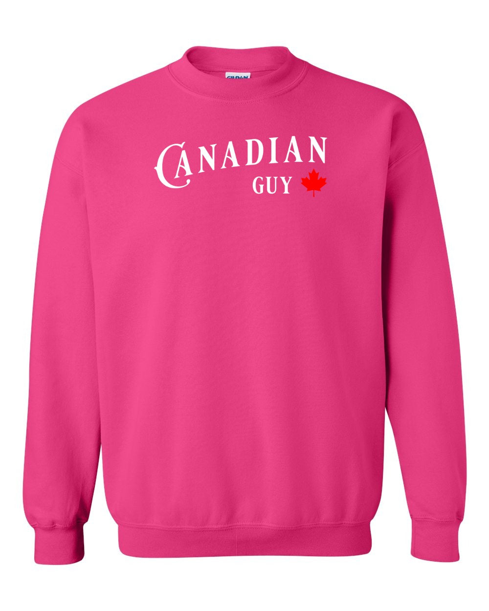 Canadian Guy Full Crewneck - Gildan Canada (sewn Internationally)