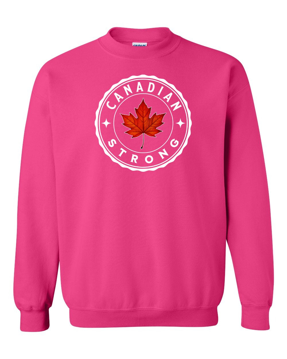 Canadian Strong Leaf Full Crewneck - Gildan Canada (sewn Internationally)
