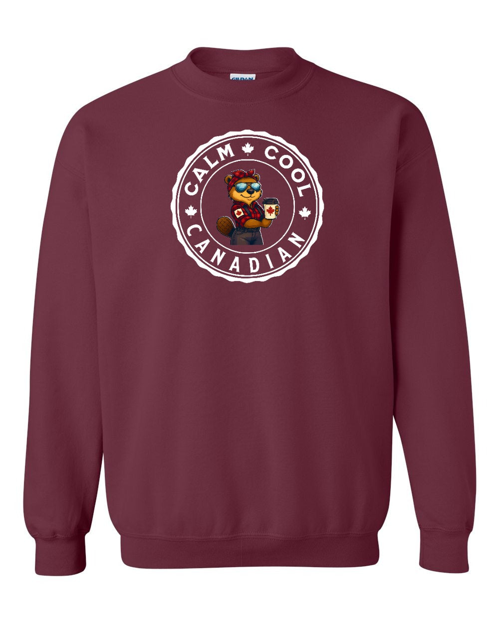 Calm Cool Rosie Sunglasses Full Crewneck - Gildan Canada (sewn Internationally)