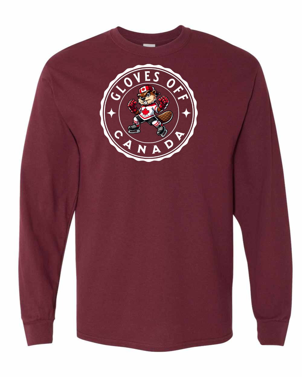 Gloves Off Beaver Full Long Sleeve - Gildan Canada (sewn Internationally)