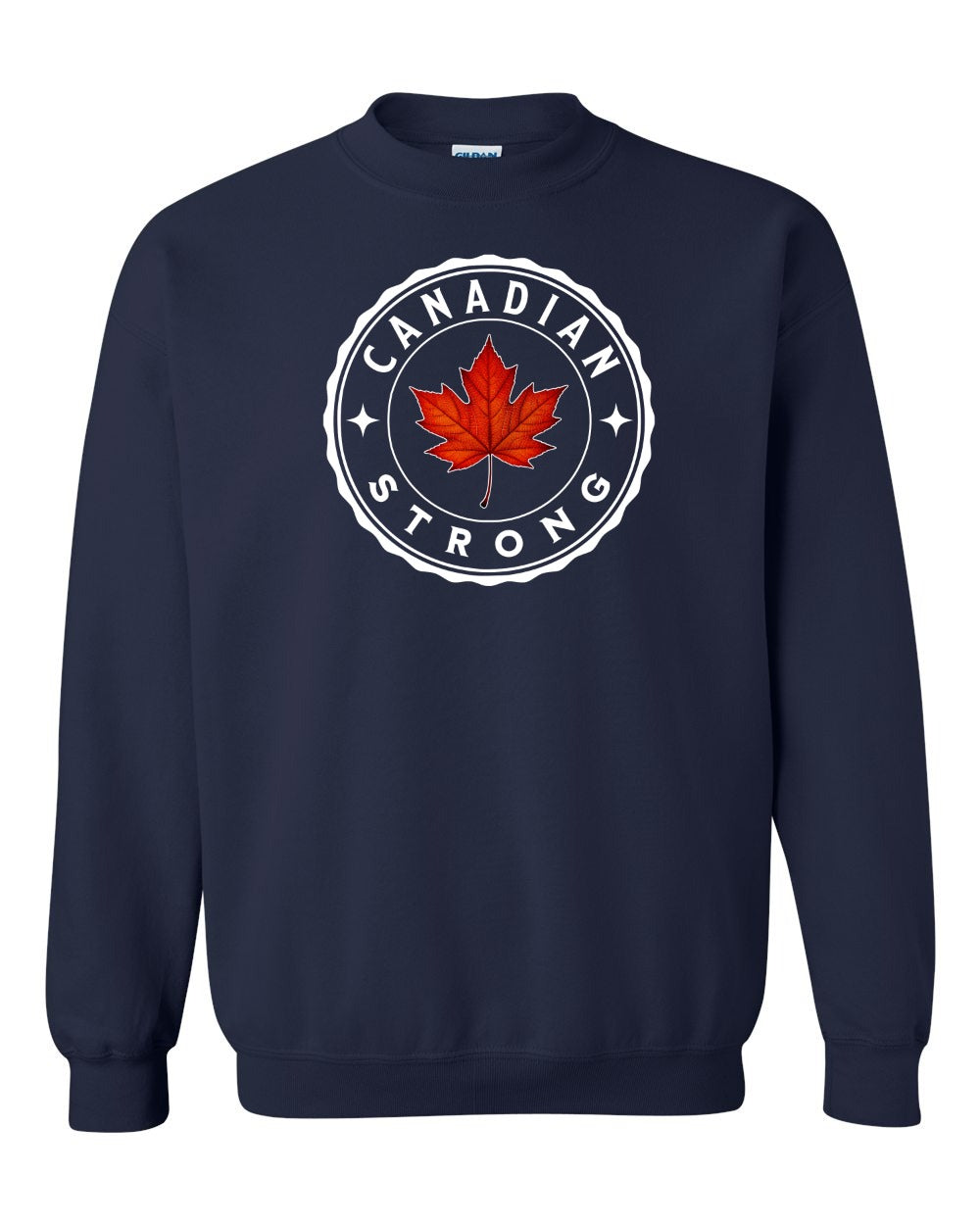 Canadian Strong Leaf Full Crewneck - Gildan Canada (sewn Internationally)