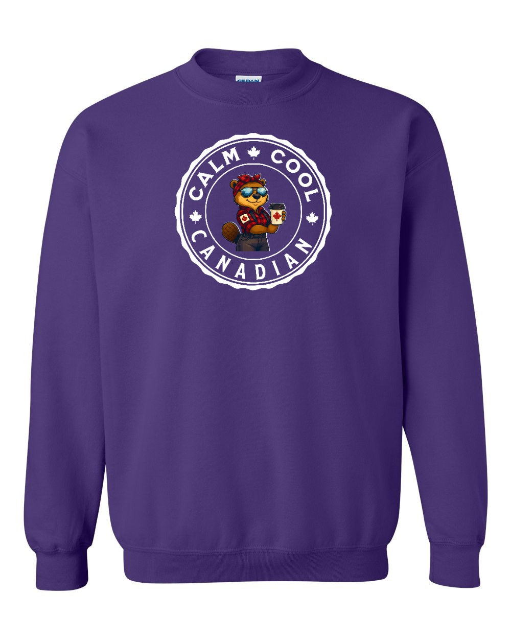 Calm Cool Rosie Sunglasses Full Crewneck - Gildan Canada (sewn Internationally)