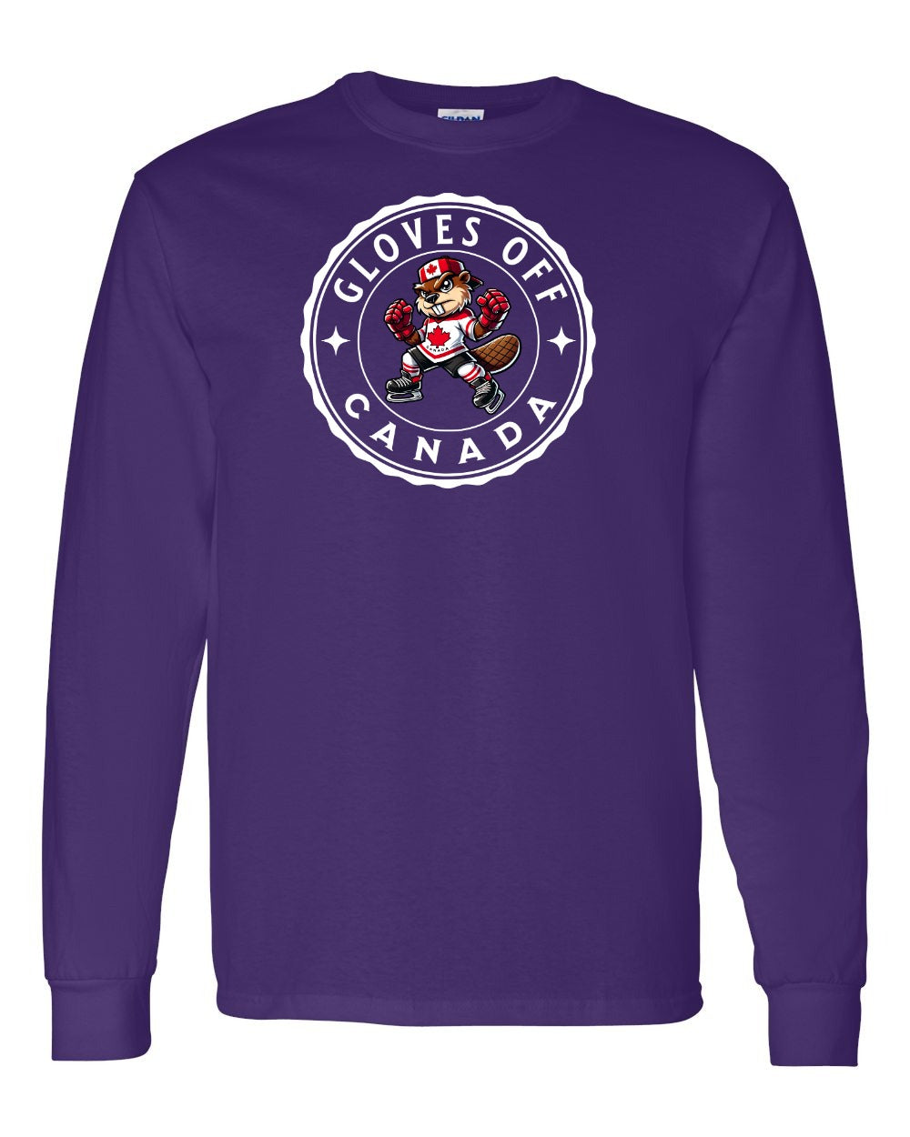 Gloves Off Beaver Full Long Sleeve - Gildan Canada (sewn Internationally)