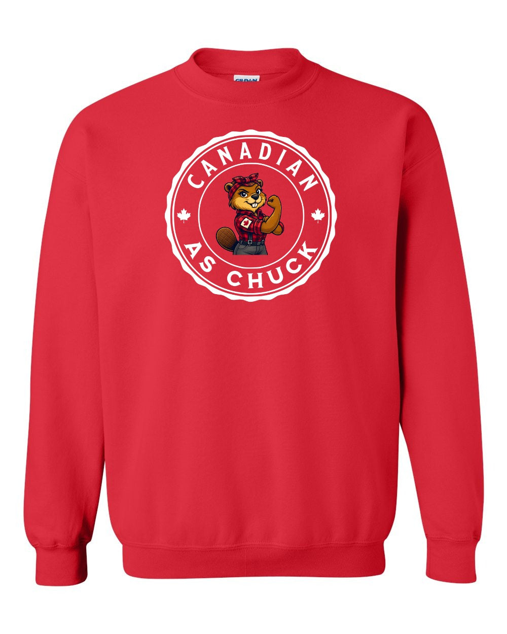 CDN as Chuck Rosie Flex Full Crewneck - Gildan Canada (sewn Internationally)