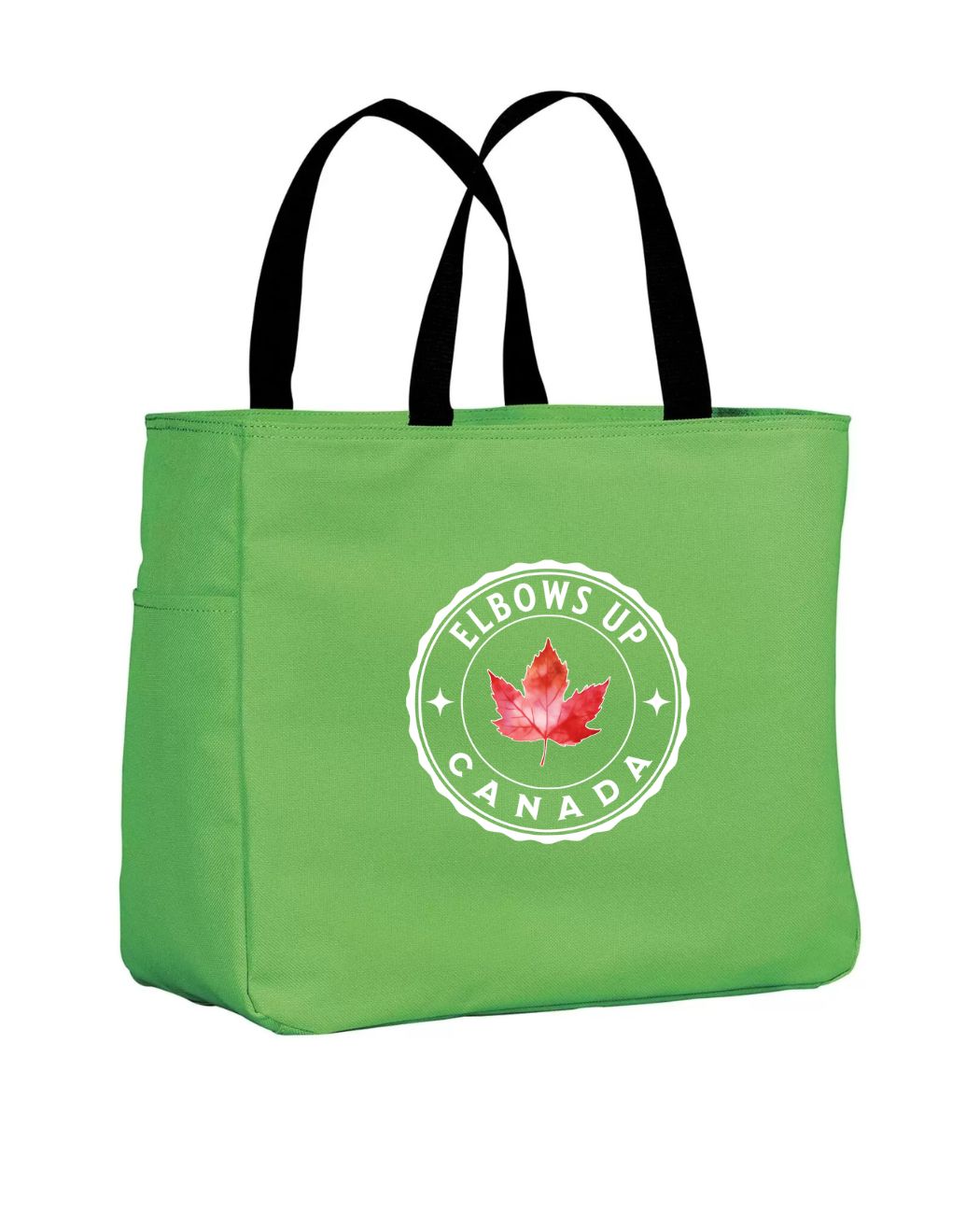 Elbows Up Leaf Tote Bag