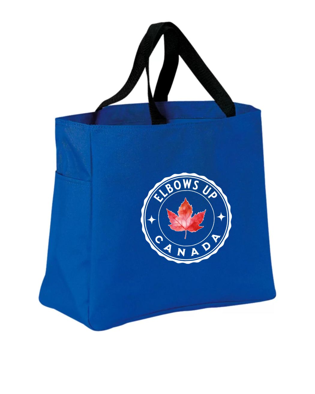 Elbows Up Leaf Tote Bag