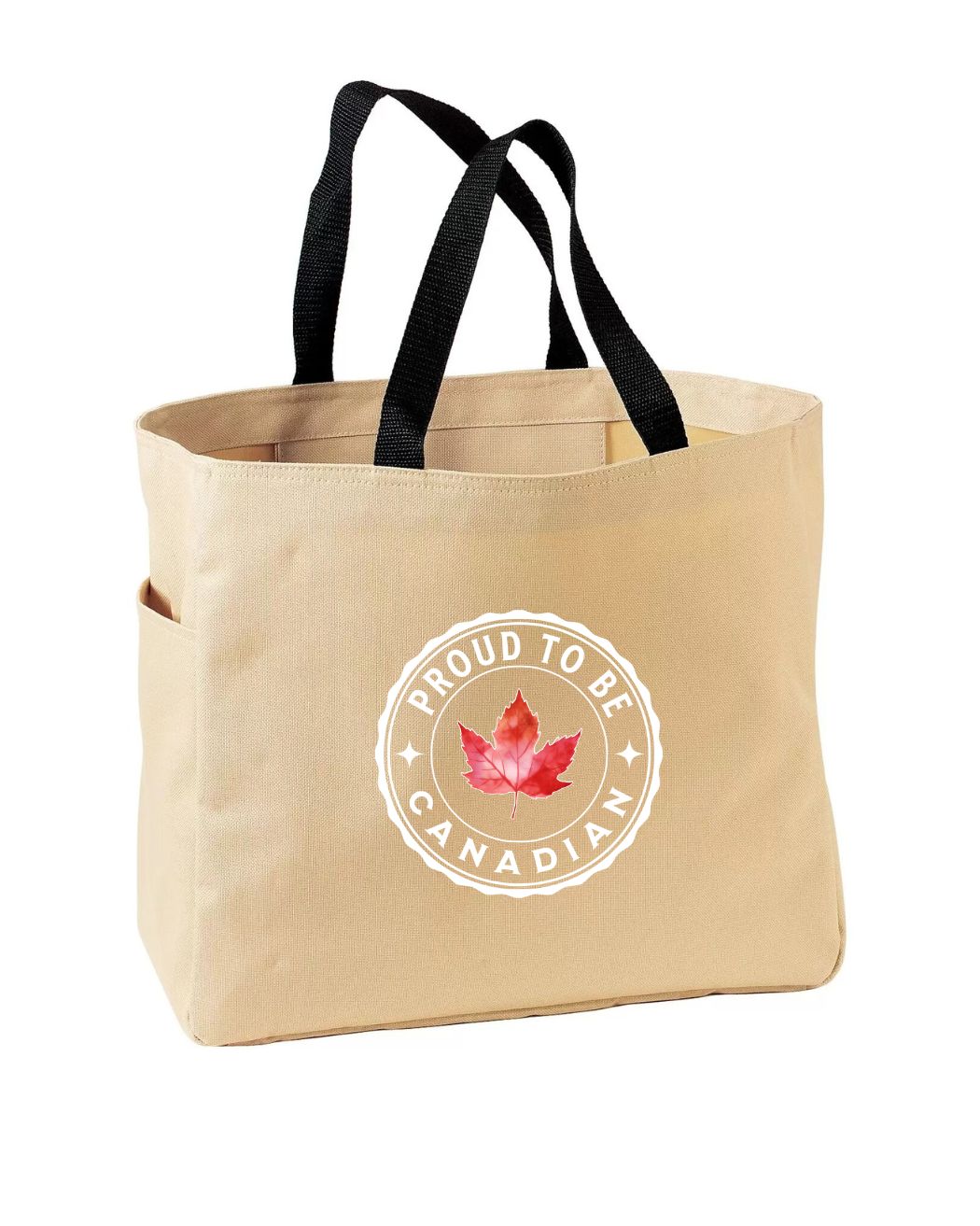 Proud to be Canadian Leaf Tote Bag