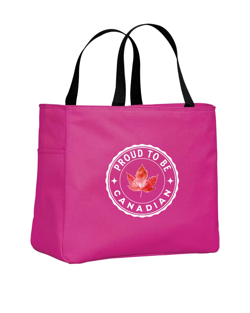 Proud to be Canadian Leaf Tote Bag