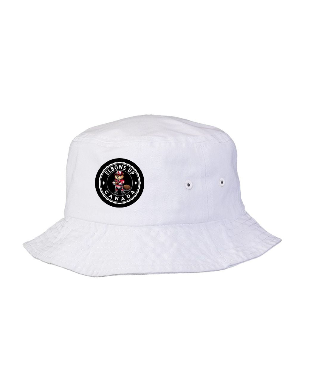 Elbows Up Beaver Bucket Hat