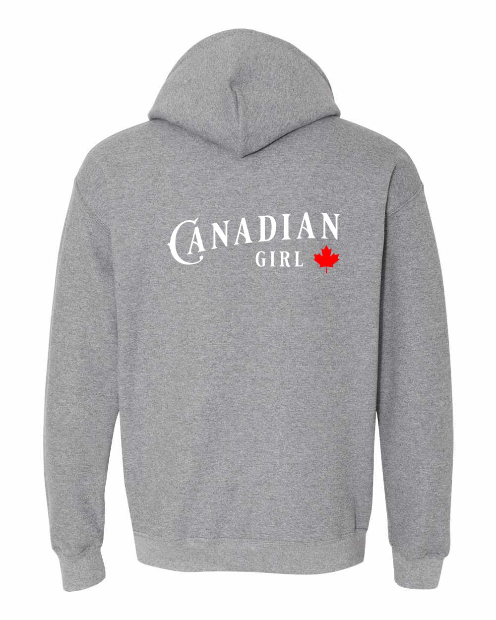 Canadian Girl Left Chest and Back Pullover - Gildan Canada (sewn Internationally)