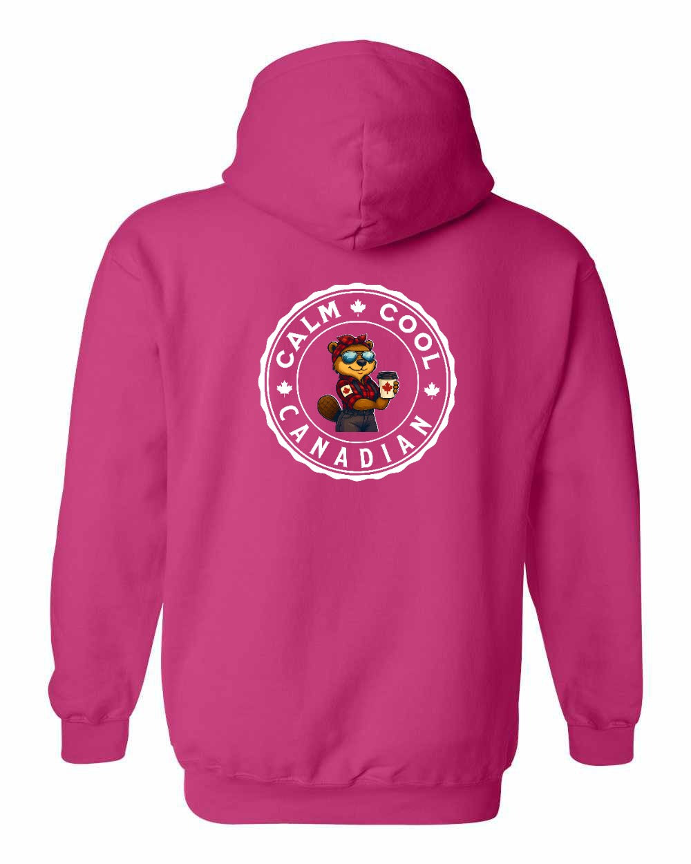 Calm Cool Rosie Sunglasses Left Chest and Back Pullover - Gildan Canada (sewn Internationally)