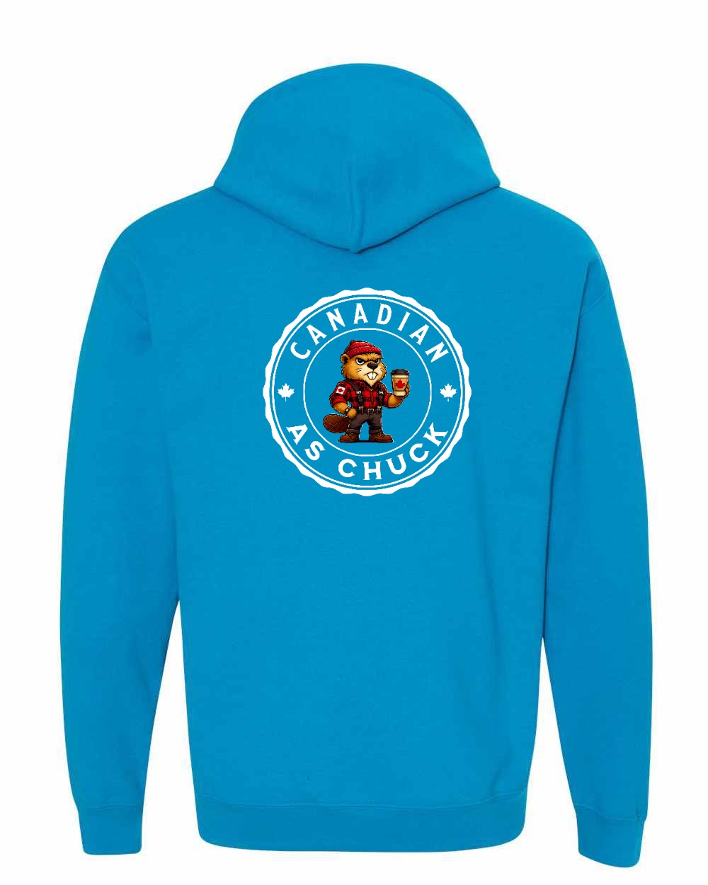 CDN as Chuck Male Beaver Left Chest and Back Pullover - Gildan Canada (sewn Internationally)