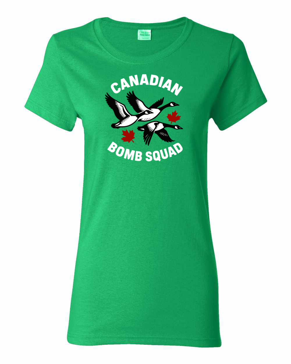 Canadian Bomb Squad Full Women's Tee - Gildan Canada (sewn Internationally )