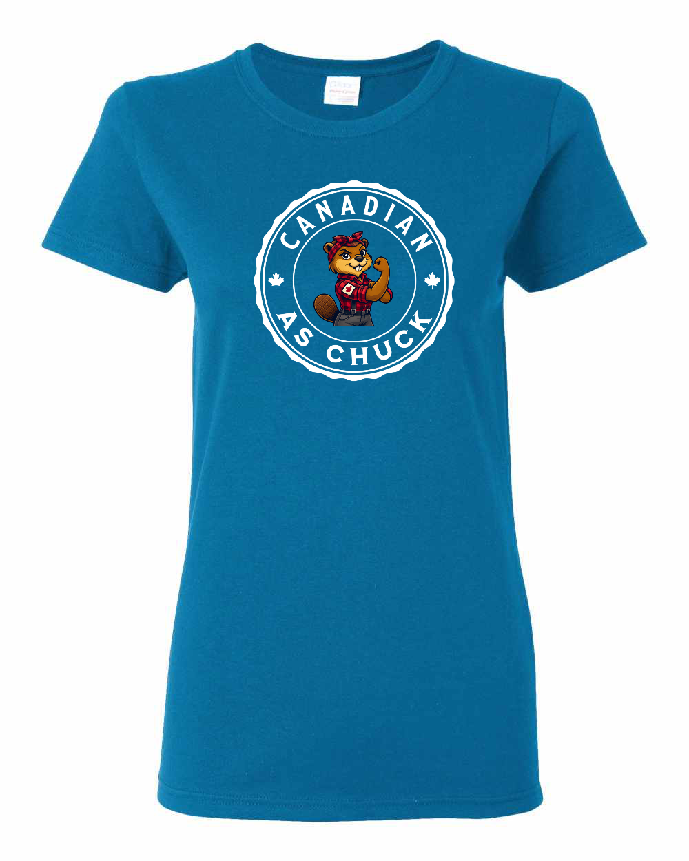 Canadian a Chuck Rosie Flex Full Front Women's Tee - Gildan Canada (sewn Internationally)