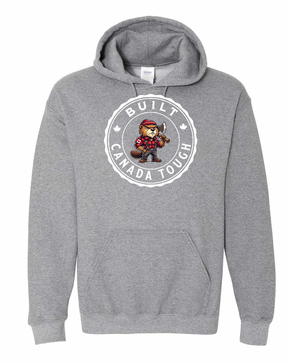 Built Canada Tough Male Beaver Full Pullover - Gildan Canada (sewn Internationally)