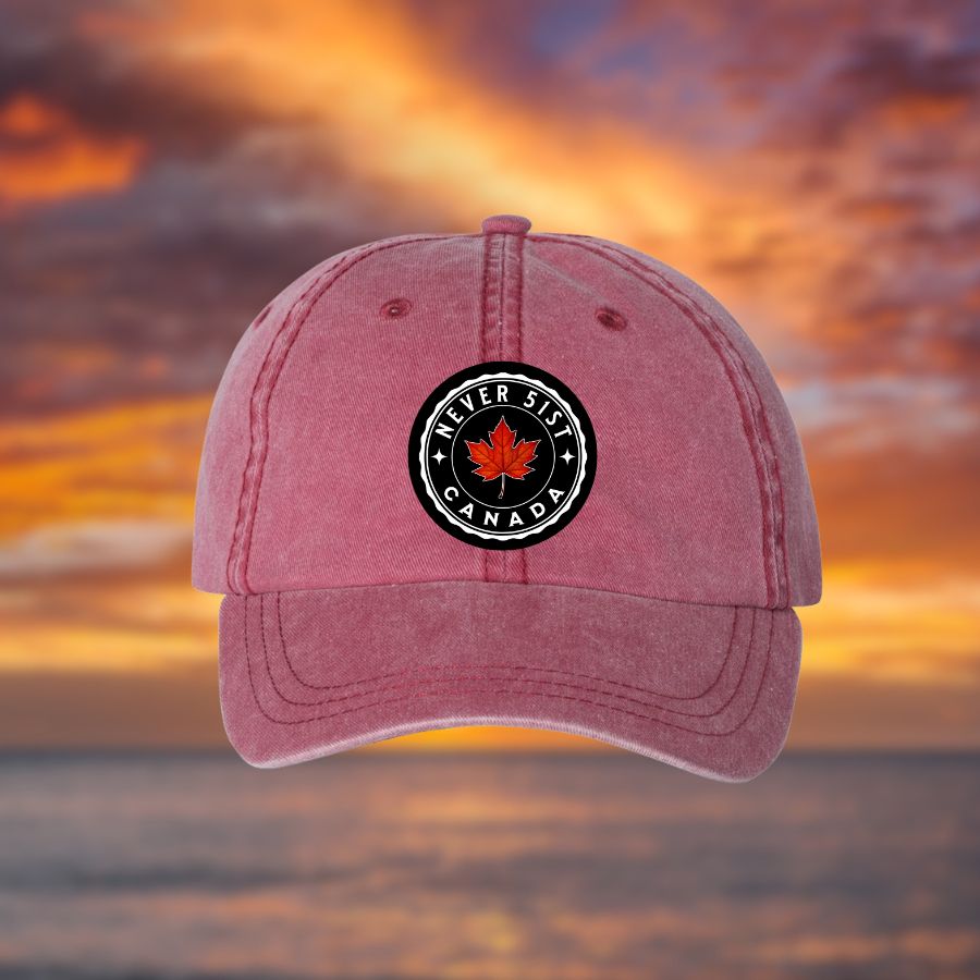 Never 51 Leaf design Hat