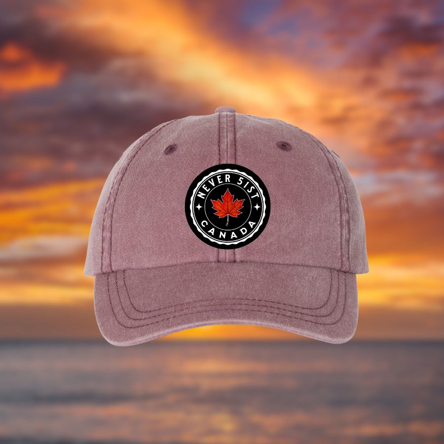 Never 51 Leaf design Hat