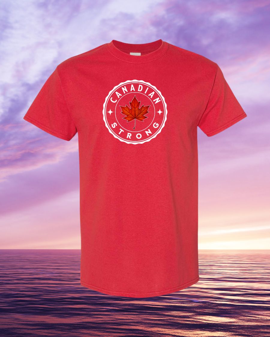 Canadian Strong Leaf Men's Tee - Gildan Canada (sewn Internationally)