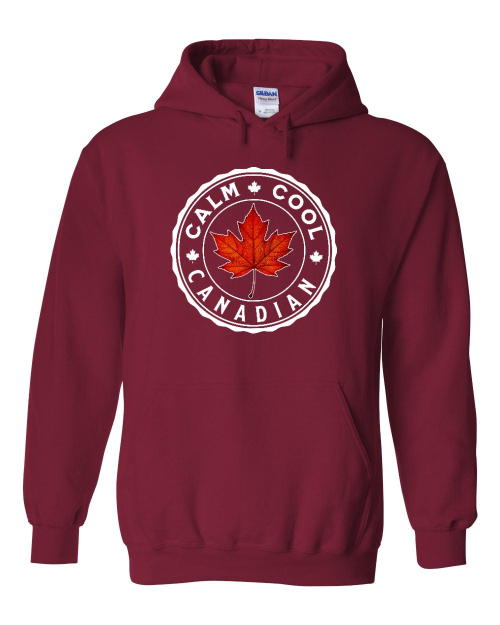 Calm Cool Canadian Leaf Hoodie