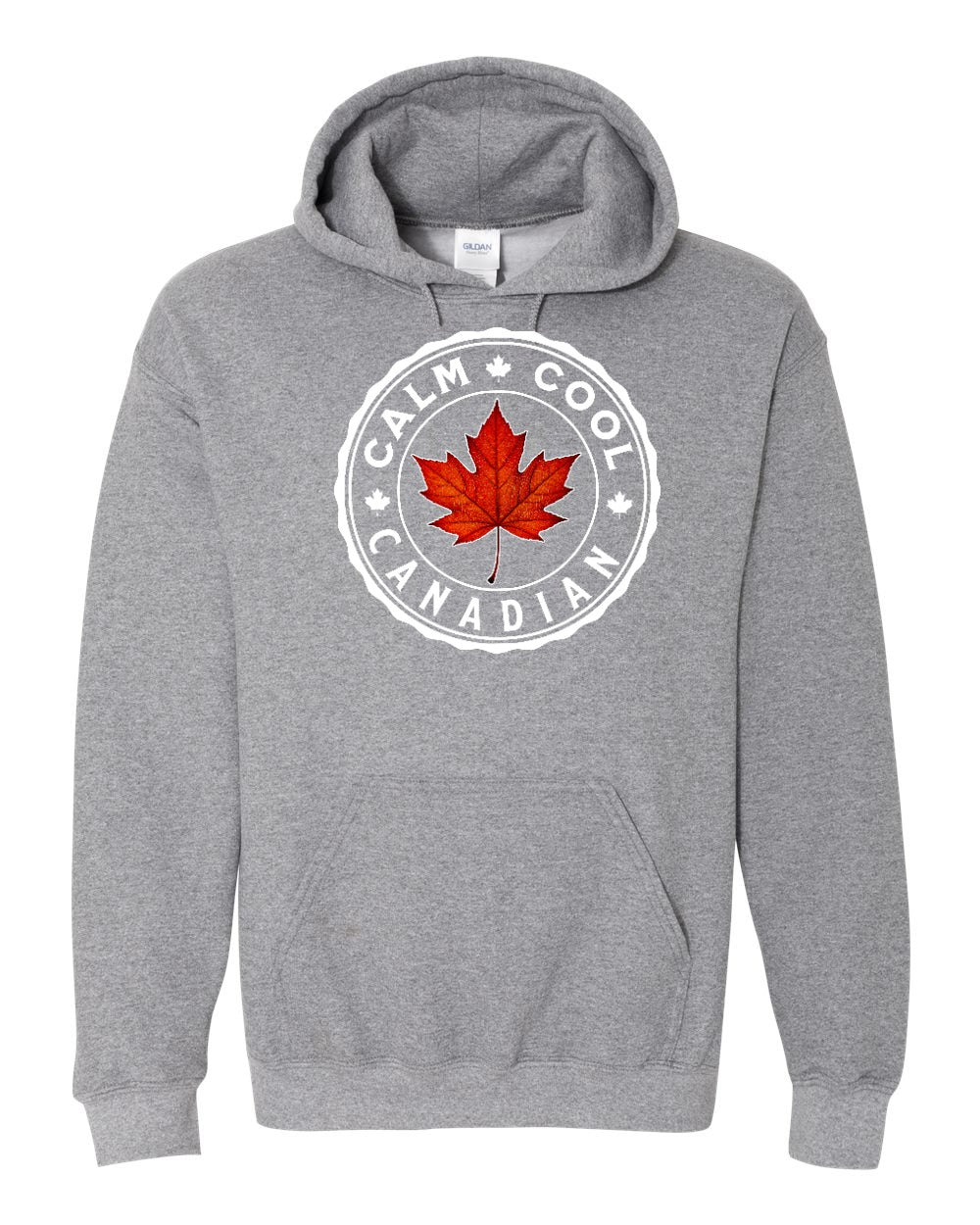 Calm Cool Canadian Leaf Hoodie