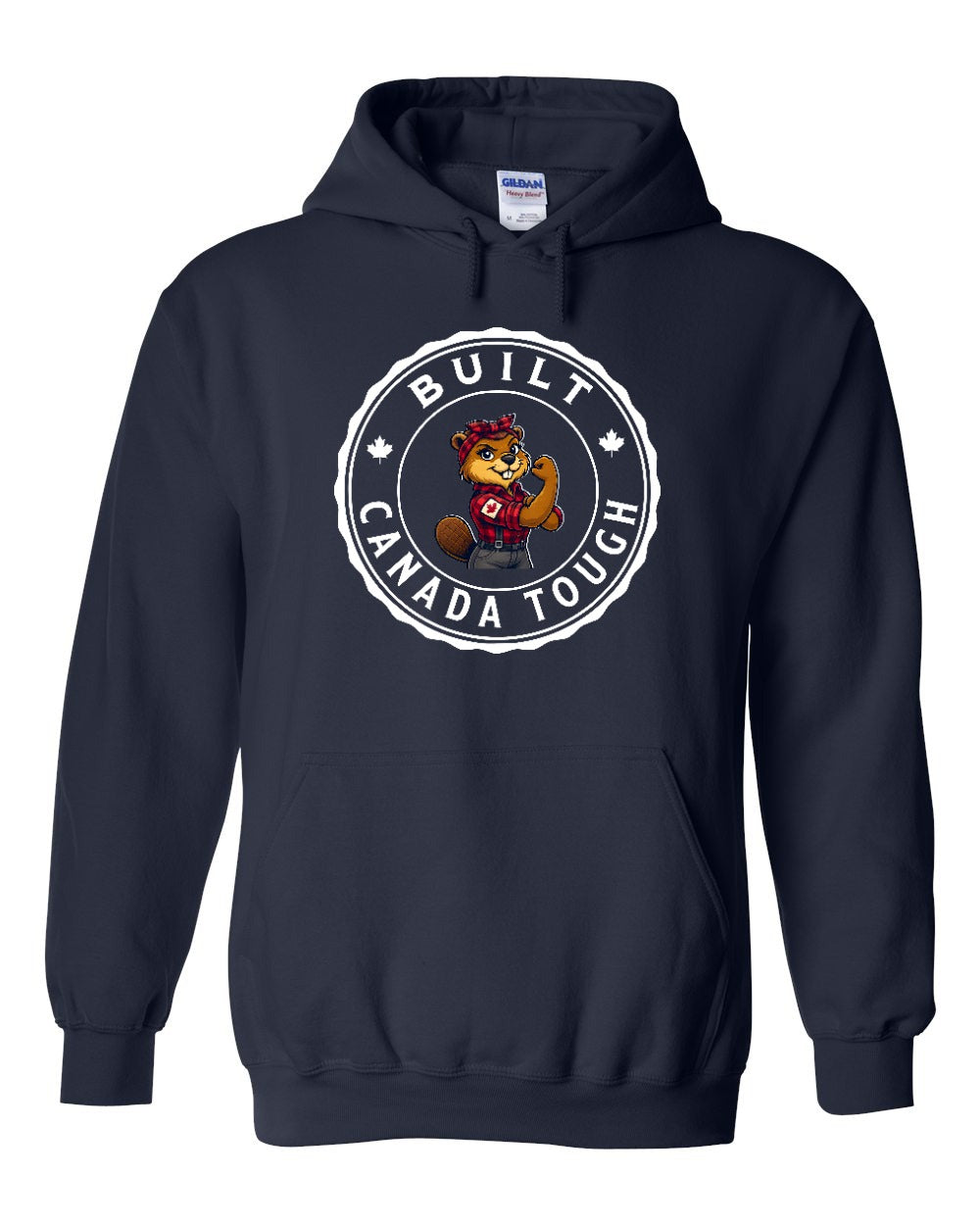 Built Canada Tough Female Beaver  Hoodie