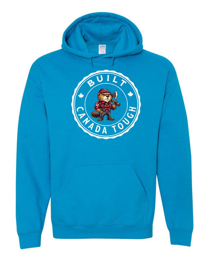 Built Canada Tough Male Axe Beaver Hoodie
