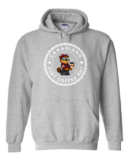 Canadiano Just Coffee Eh! Female Beaver Hoodie