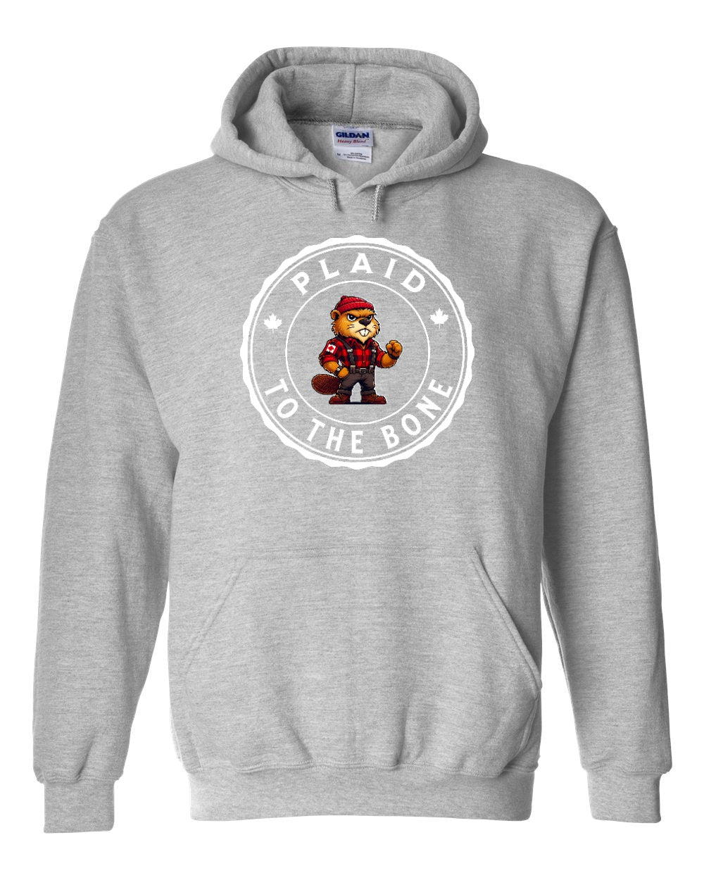 Plaid To The Bone Hoodie