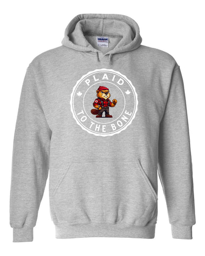 Plaid To The Bone Hoodie