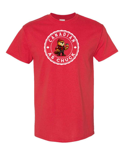 Canadian as Chuck Beaver Men's Tee