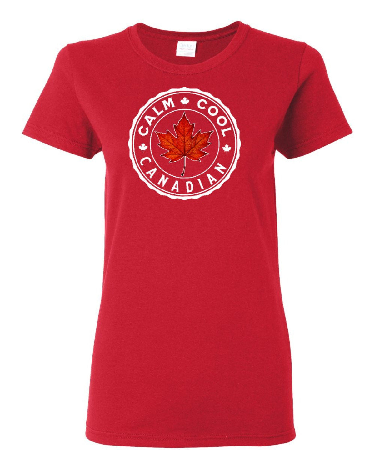 Calm Cool Canadian Leaf Women's Tee