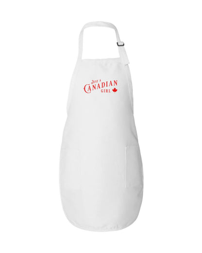 Just a Canadian Girl Red Leaf Apron