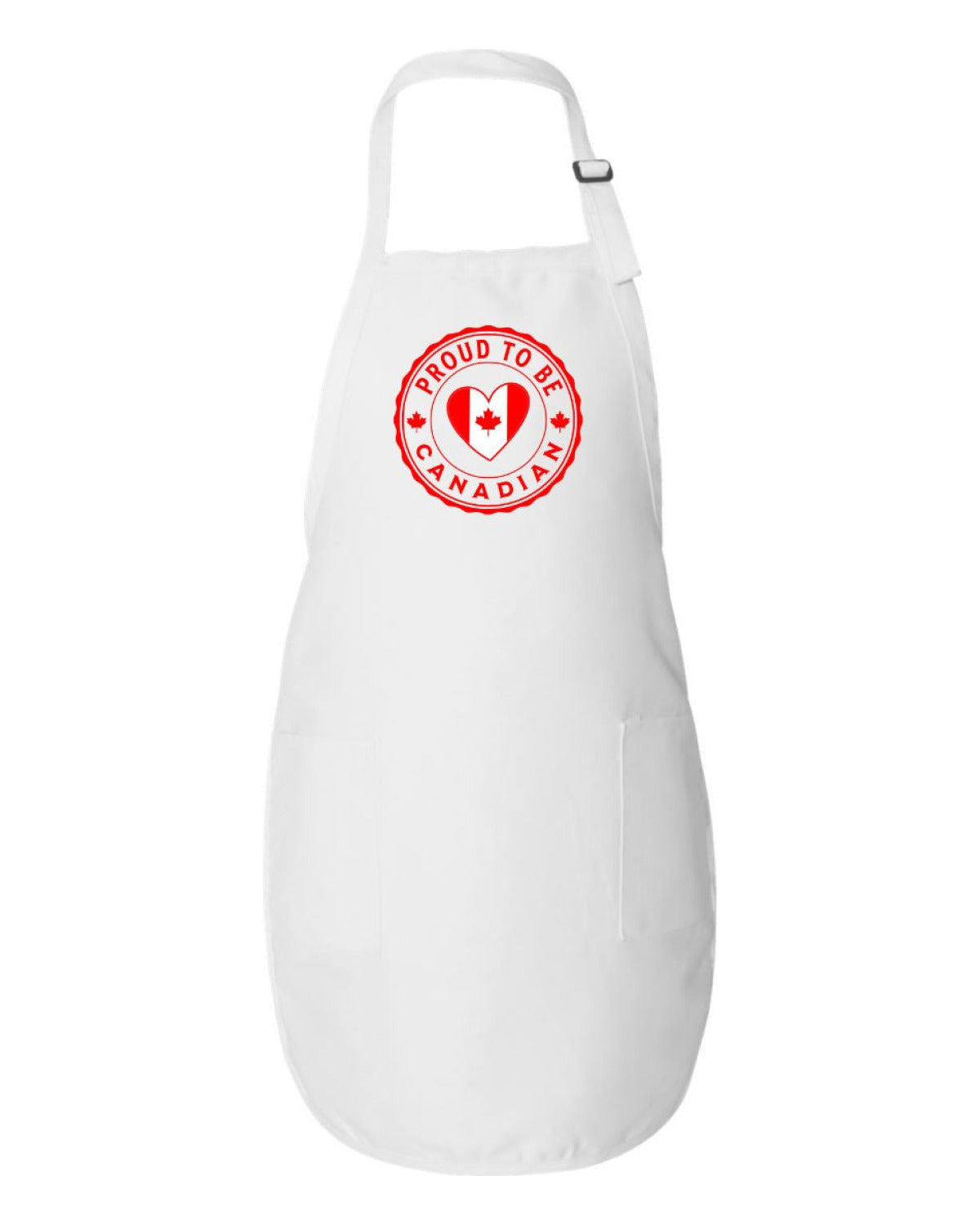 Proud to be Canadian Heart Flag Apron