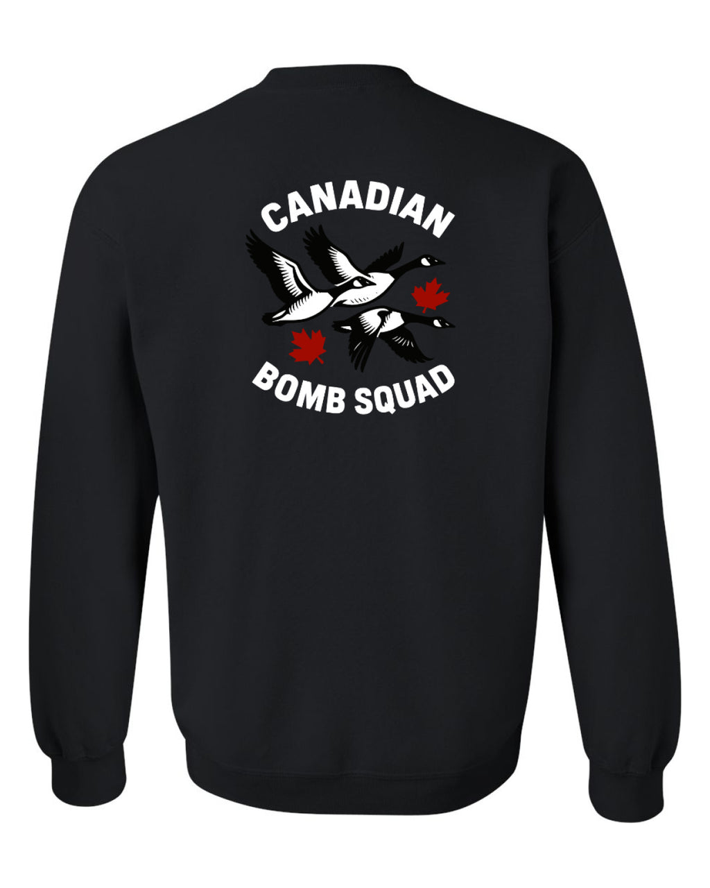 Bomb Squad Left Chest And Back  Crewneck - Unisex