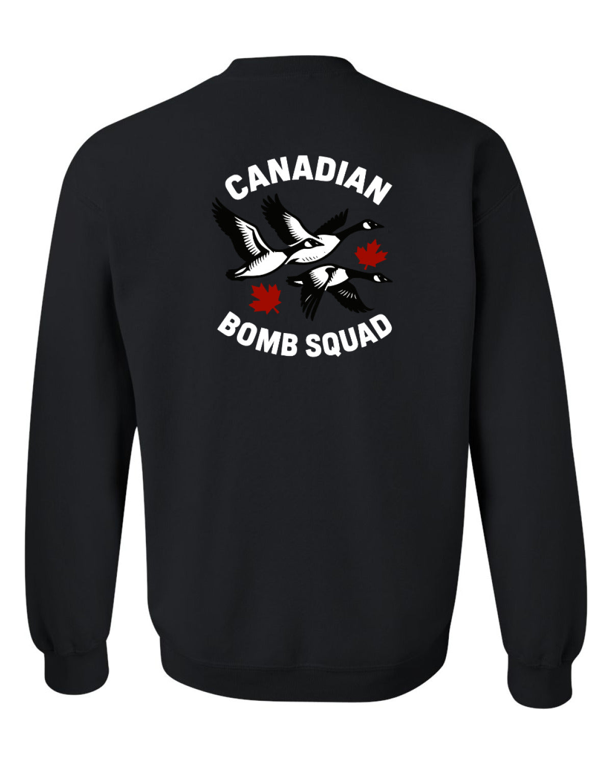 Bomb Squad Left Chest And Back  Crewneck - Unisex