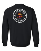 Canadian as Chuck Rosie Flex Left Chest and Back Crewneck - Unisex
