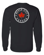 Never 51st Leaf Left Chest and Back Long Sleeve - Unisex