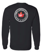 Born and Raised Prince Edward Island Left Chest and Back Long Sleeve - Unisex