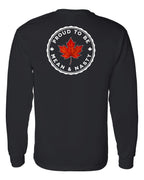 Proud Mean & Nasty Leaf Left Chest and Back Long Sleeve - Unisex