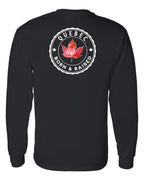 Born and Raised Quebec Left Chest and Back Long Sleeve - Unisex