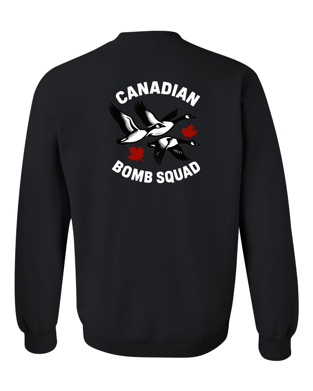 Bomb Squad Left Chest And Back Crewneck
