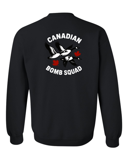 Bomb Squad Left Chest And Back Crewneck