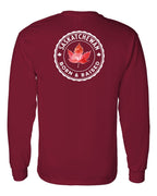 Born and Raised Saskatchewan Left Chest and Back Long Sleeve