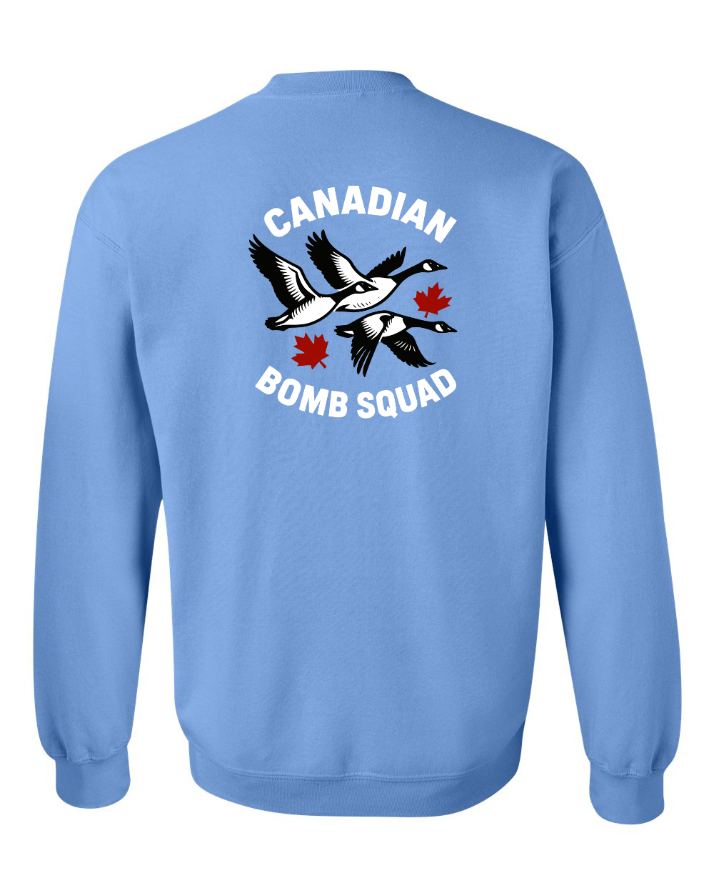 Bomb Squad Left Chest And Back Crewneck