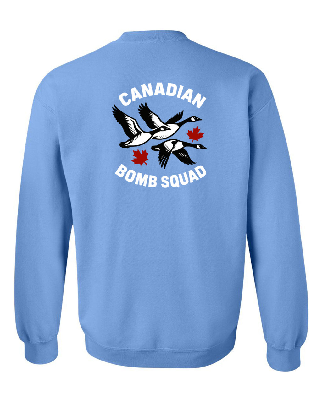 Bomb Squad Left Chest And Back  Crewneck - Unisex